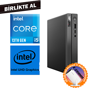 Thinkcentre Neo 50q G4 I5-13420h 64gb 2tb Ssd Fdos Mini Pc + Projeksiyon 12lms4xctx 031