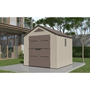 Plato Hdpe Bahçe Depolama Evi (ÖLÇÜLER  250  G x 246 D  x 242 Y  cm )