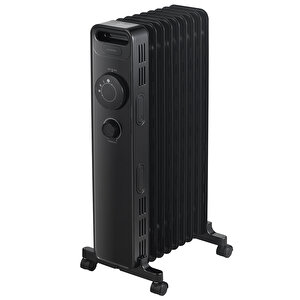 9 Dilim Siyah Radyatör Kum-1225s