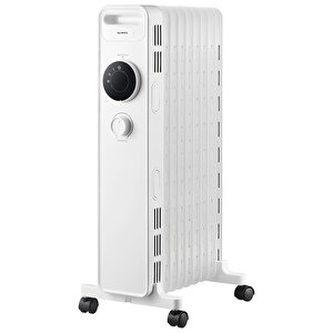 9 Dilim Beyaz Radyatör Kum-1225s