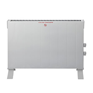 Beyaz Konvektör Konveksiyonel Isıtıcı 2500w Hc-2947