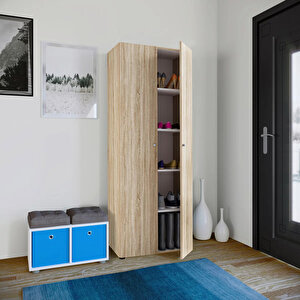 İlza Ayakkabılık - Çok Amaçlı Dolap - Kiler Dolabı - 80 Cm - Atlantikçam
