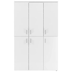 Keila Ayakkabılık - Çok Amaçlı Dolap - Kiler Dolabı - Beyaz - 120 Cm