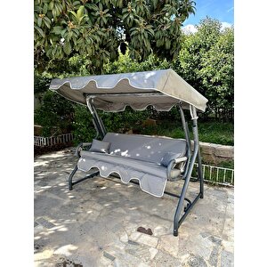 Salıncak Hamak Zırh Demir 3 Kişilik - Sultana Bahçe Balkon Teras Salıncağı A Plus Ürün