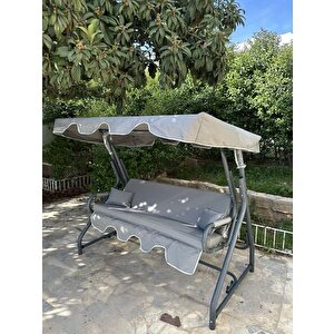 Salıncak Hamak Zırh Demir 3 Kişilik - Sultana Bahçe Balkon Teras Salıncağı A Plus Ürün