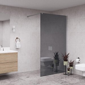 Silver  Septo 6mm Reflekte Cam Seperatör Duşakabin 70 cm