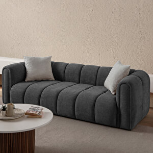 Eymense Nline Koltuk Takımı 3+3+1+1 Antrasit