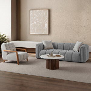 Nline Koltuk Takımı 3+1 Gri Gri