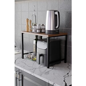 Airfryer Rafı,mutfak Organizeri, Mikrodalga Dolabı , Tezgah Üstü Fırın Çay ,kahve ,baharatlık Standı Atlantik Çam
