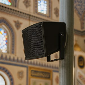 Luxury, 12' Üst Segment Trafolu Dış Mekan Siyah Renk Hoparlör