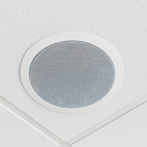 Luxury, 5'' 13cm Trafolu Tavan Tipi Alçıpan Hoparlör, Asma Tavan Hoparlörü Beyaz Renk