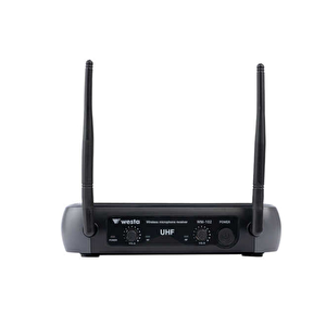 Luxury,2 Kanal Uhf Kablosuz Çift El Mikrofon Seti