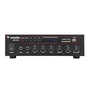 Luxury, 80 Watt Mixer Amfi Usb, Bluetooth, Sd Kart