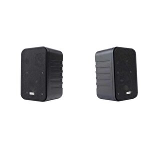 Luxury, 4" 10 Cm 8 Ohm Sütun Tipi Hoparlör Siyah Renk