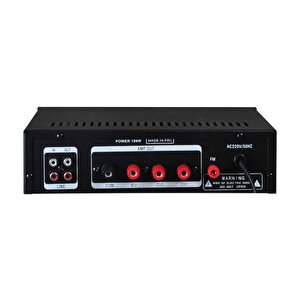 Luxury,bluetooth, Uzaktan Kumanda, Kısa Devre Koruma, Bas, Tiz Kontrol 2 Bölgeli 100w/100v Mixer Amfi