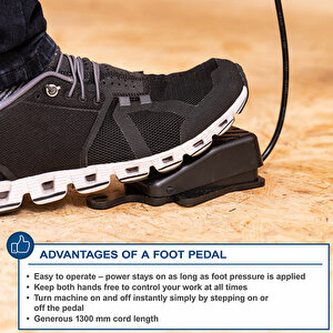 Deco-xls Pedallı Tezgah Tipi Testere - 5901407901