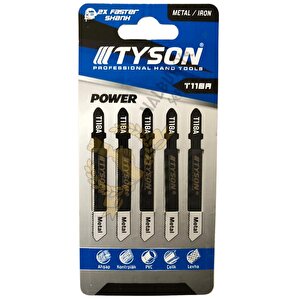 Tyson Dekupaj Yedek Bıçağı Metal - 5 Adet