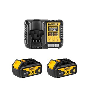 Dcg407m2t-qw 18v Xr Kömürsüz Akülü Avuç Taşlama 2x4.0ah