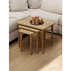 Zigon Sehpa 3 Lü Çam