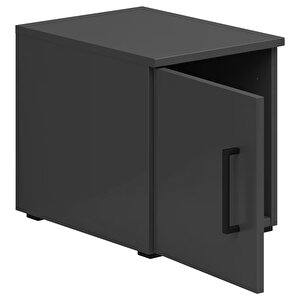 Mavira Çok Amaçlı Dolap - Tek Kapaklı - 30 Cm - Antrasit