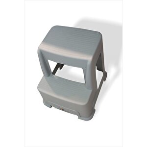 Sağlam Hafif Kırılmaz Banyo Mutfak Market Dolap Kütüphane Arşiv Raf Rafçı Merdiveni Basamak Tabure