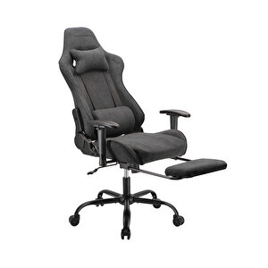 Adore Gaming Prox Ergo Oyuncu Koltuğu - Koyu Gri Kumaş 71x126-136x77,5 Cm