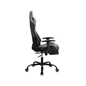 Adore Gaming Prox Ergo Oyuncu Koltuğu - Gri/siyah S.deri 71x126-136x77,5 Cm