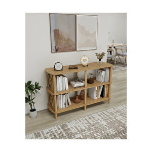 Fiore 3 Raflı – Mdf Lam Raf Ünitesi | Mutfak | Balkon | Ofis Için Uygun Demonte Kolay Kurulum