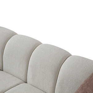 Eymense Nline Üçlü Koltuk Beyaz