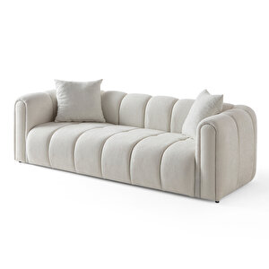 Eymense Nline Üçlü Koltuk Beyaz