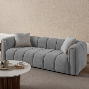 Nline Üçlü Koltuk Gri Gri