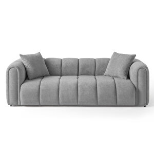 Eymense Nline Üçlü Koltuk Gri