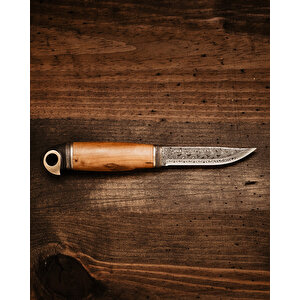 Marttini Kartal Damascus Puukko Biçak