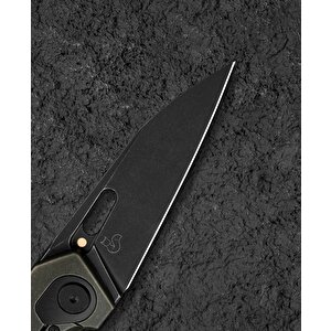 Bestech Vk-void Bt2305d Siyah Bronz Stonewash Titanyum Sap Siyah Stonewash Elmax Çelik Çakı