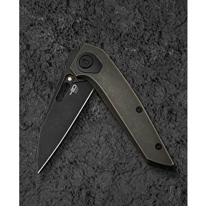 Bestech Vk-void Bt2305d Siyah Bronz Stonewash Titanyum Sap Siyah Stonewash Elmax Çelik Çakı