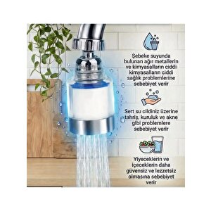 1 Adet Yedek Filtre Hediyeli Musluk Arıtma Filtresi