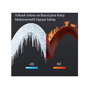 Kireç Önleyici Su Tasarruflu Duş Seti (ptlamaz Hortumlu)