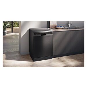 Sn23ic62mt Iq300 Solo Bulaşık Makinesi 60 Cm Darksteel Line