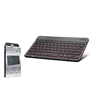 Hdx2507 Türkçe-q Fn Multimedia Rgb Ledli Bluetooth 5.0 Kablosuz Mini Klavye - Metalik Füme