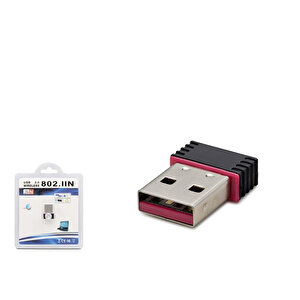 Pix-link Lv-uw01b Wi-fi 2.4ghz 150mbps Mini Usb Kablosuz Adaptör - Siyah