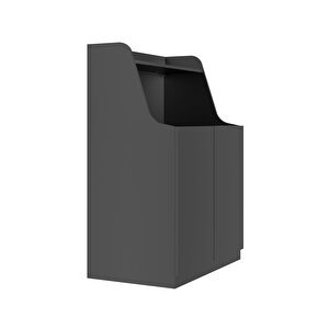 Petlebi Kedi Tuvalet Dolabı – Çok Amaçlı Kedi Mobilyası - Siyah