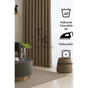 Vizon Blackout, Işık Geçirmez, Karartma Perde, Pilesiz, Lüks, A+ Kalite, Tek Kanat, Güneşlik 450x250 cm