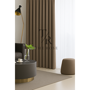 Vizon Blackout, Işık Geçirmez, Karartma Perde, Pilesiz, Lüks, A+ Kalite, Tek Kanat, Güneşlik 350x260 cm