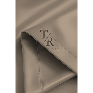 Bej Blackout, Işık Geçirmez, Karartma Perde, Pilesiz, Lüks, A+ Kalite, Tek Kanat, Güneşlik