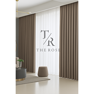 Vizon Blackout, Işık Geçirmez, Karartma Perde, Pilesiz, Lüks, A+ Kalite, Tek Kanat, Güneşlik 100x190 cm