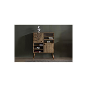 Mono Ceviz Kitaplık