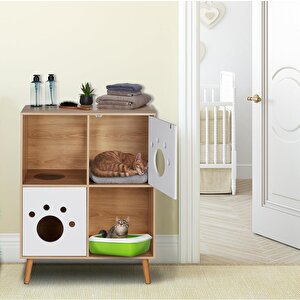 Pawcab - Modern Tasarımlı Kedi Dolabı