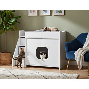 Trixie Cat – Merdivenli Çok Amaçlı Kedi Mobilyası