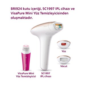 Bri924/00 Lumea Lazer Epilasyon Ipl Tüy Alma Cihazı,çanta Ve Yüz Temizleme Cihazı Hediyeli