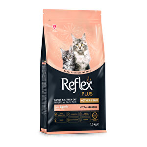 Plus Hipoalerjenik Yetişkin Ve Yavru Kuzu Etli Kedi Maması 1,5 Kg